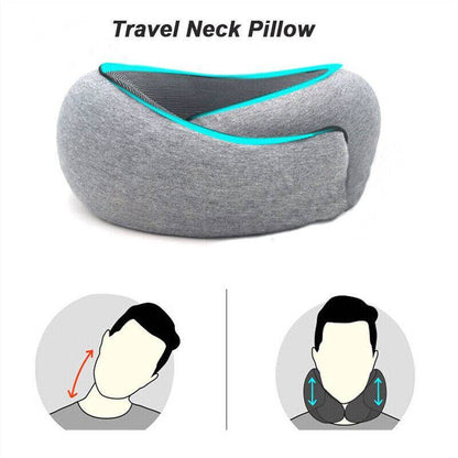 Reise-Nackenkissen Memory Foam U-förmig
