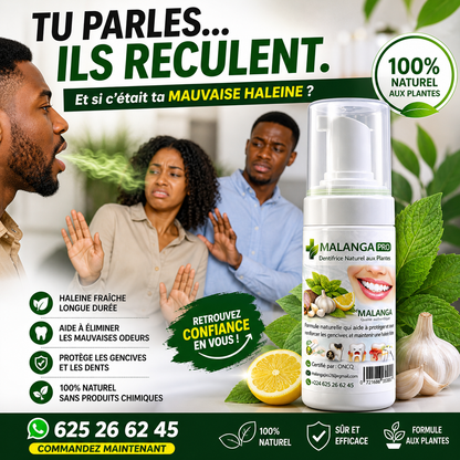 Pâte dentifrice malanga Pro