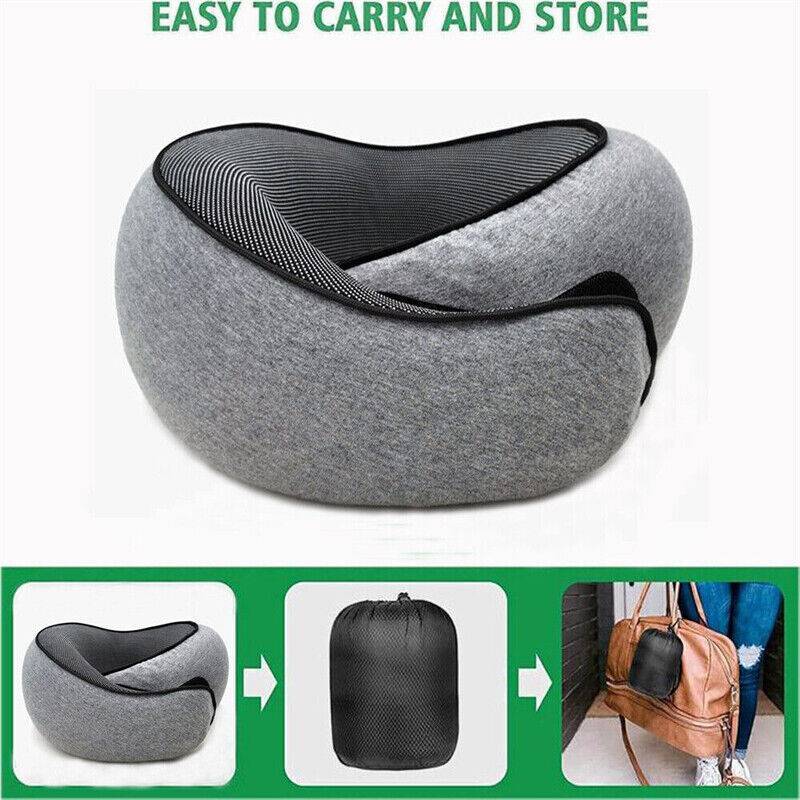 Reise-Nackenkissen Memory Foam U-förmig