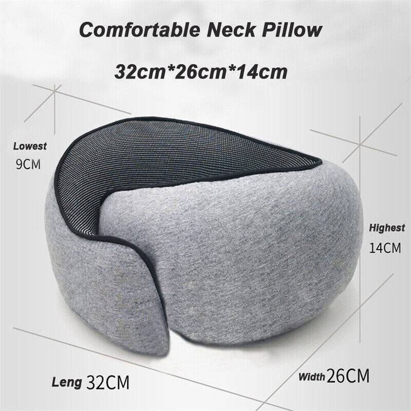 Reise-Nackenkissen Memory Foam U-förmig