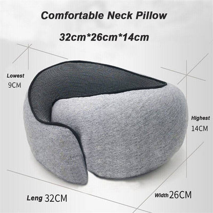Reise-Nackenkissen Memory Foam U-förmig