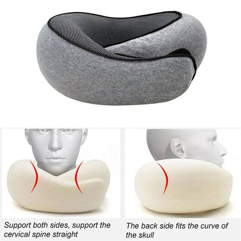 Reise-Nackenkissen Memory Foam U-förmig